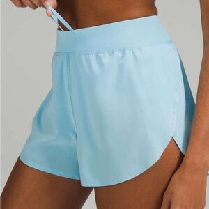 BNWT! Lululemon Find Your Pace High-Rise Lined Short 3"
Blue Chill